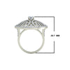 varitsa-jewellers - 2.0ct Brilliant Cut Sedge Hat Inspired Gold Engagement Ring - 27GG31